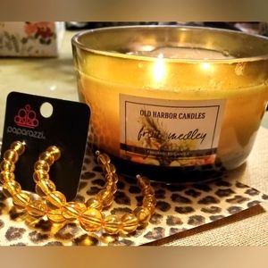 Acrylic Hoop Earrings